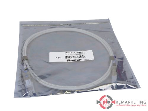 Przejdź do produktu Kabel Panduit 10Gbits SFP+ 2m Direct Attach Passive Copper PSF1PZA2MWH Nowy