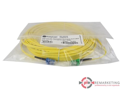 Przejdź do produktu Kabel EasyLan LSD92200150 Grade B LCD-LCD/APC OS2 G657.A1 15m Nowy