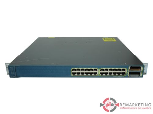 Przejdź do produktu Switch Cisco WS-C3560E-24TD-E 24x 1Gb 2x X2 10Gb Zarządzalny Uszy