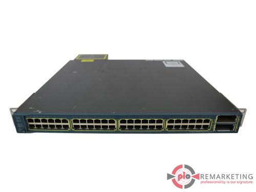 Przejdź do produktu Switch Cisco WS-C3560E-48PD-SF 48x PoE 1Gb 2x X2 10Gb Zarządzalny Uszy