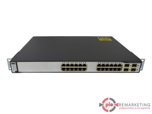 Przejdź do produktu Switch Cisco WS-C3750G-24TS-E1U 24x 1Gb 4x SFP 1Gb Zarządzalny Uszy