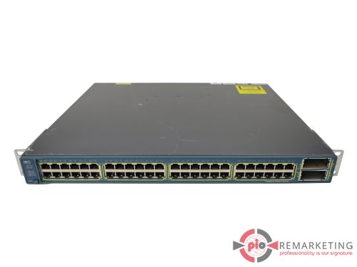Przejdź do produktu Switch Cisco WS-C3560E-48TD-S 48x 1Gb 2x X2 10Gb Zarządzalny Uszy