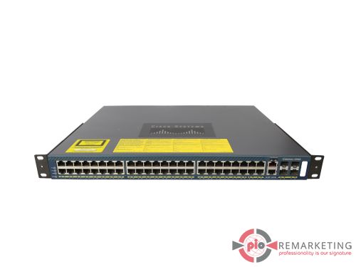 Przejdź do produktu Switch Cisco WS-C4948 48x 1Gb 4x SFP 1Gb 1x PSU Zarządzalny Uszy