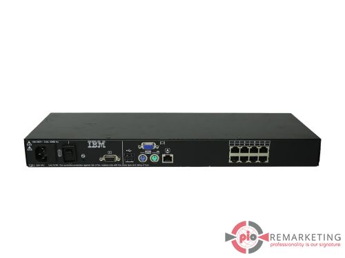 Przejdź do produktu KVM Switch IBM 1735-HC1 8 Portów Zarządzalny 41Y9317 41Y9310