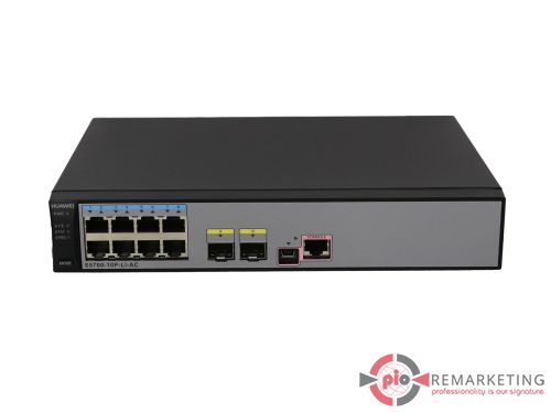 Przejdź do produktu Switch Huawei S5700-10P-LI-AC 8x 1Gb 2x SFP 1Gb Zarządzalny