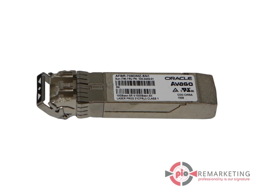 Przejdź do produktu AVAGO AFBR-709DMZ-SN1 10GBASE SR 850nm FC SFP+ Transceiver 530-4449-01