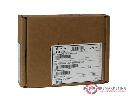 Przejdź do produktu Moduł GBIC Cisco RPHY-S10G20K320-RF 74-126074-01 SFP+ 10Gb
