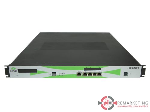 Przejdź do produktu Sonus Bramka VoIP SBC 2000 z Modułem T1 E1-4 UX2000 Zarządzalny Uszy