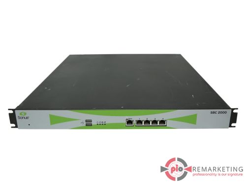 Przejdź do produktu Sonus Bramka VoIP SBC 2000 Z Modułem T1E1-8 Zarządzalny Uszy SBC-2K-R-1
