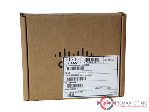 Przejdź do produktu Moduł Analogowy Cisco WIC-1AM-V2-RF 1x RJ-11 do Cisco 1800, 2800 i 3800