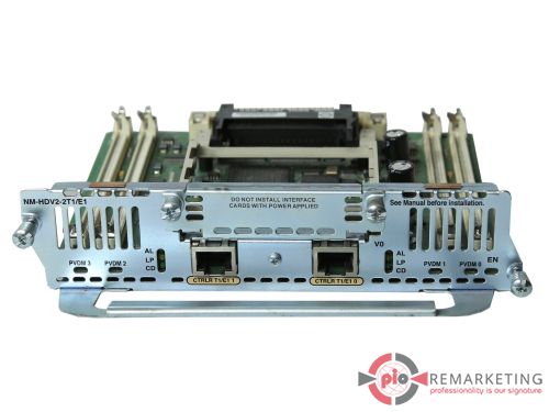 Przejdź do produktu Moduł Cisco NM-HDV2-2T1/E1 2x T1/E1 High-Density Digital Voice 800-22168-04