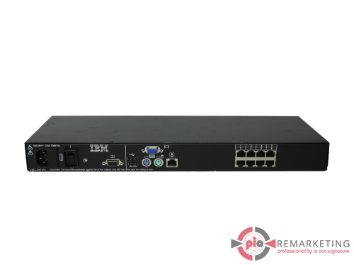 Przejdź do produktu KVM Switch IBM 1735-HC1 8 Portów Zarządzalny 41Y9317 41Y9310