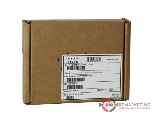 Przejdź do produktu Moduł DSP Cisco PVDM3-16-RF 74-107718-01 16x VoIP / Wideo do Cisco 3900