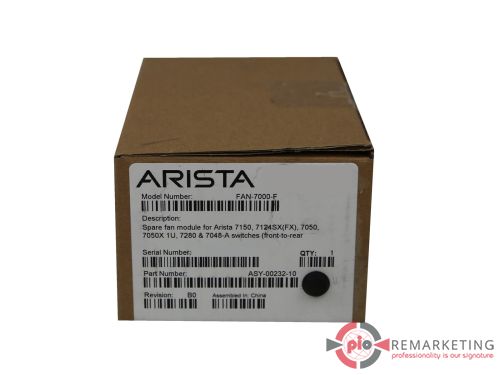 Przejdź do produktu Moduł Wentylatora Arista FAN-7000-F front-to-rear do Arista 7050 Nowy