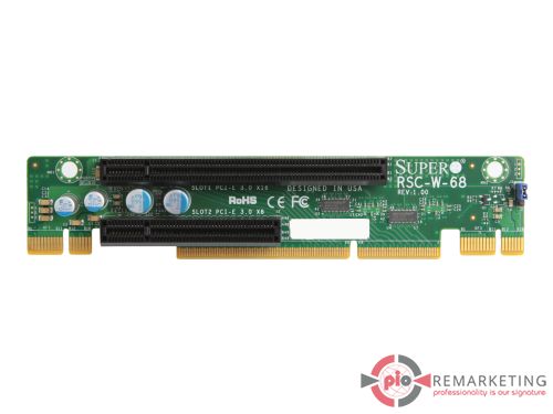 Przejdź do produktu Riser Supermicro RSC-W68 PCIe 3.0 x16 PCIe 3.0 x8 LHS