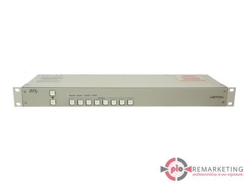 Przejdź do produktu Leitch RCP-8X1P 1RU Remote 8x1 Panel z programowalnymi przyciskami Uszy