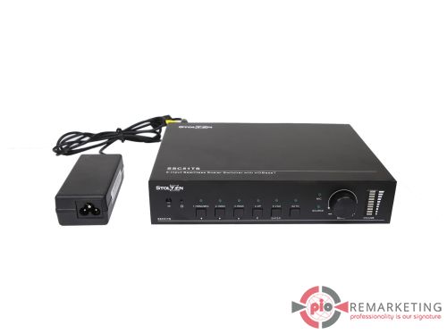 Przejdź do produktu Przełącznik Wideo Stoltzen SSC51TS 5 Wejść 3xHDMI 1x DP 1x VGA Z Zasilaczem