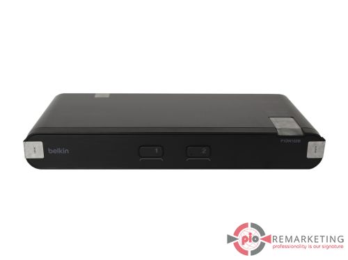 Przejdź do produktu Przełącznik Wideo Belkin F1DN102Bau 2x DVI Z Zasilaczem