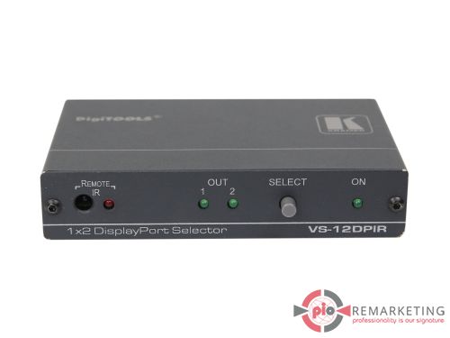 Przejdź do produktu Przełącznik Wideo Kramer VS-12DP-IR 1x2 DisplayPort Z Zasilaczem