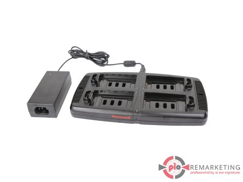 Przejdź do produktu Ładowarka 4-Slotowa Honeywell 99EX-QC 4x Bateria 99EX-BTEC Do Dolphin 99EX