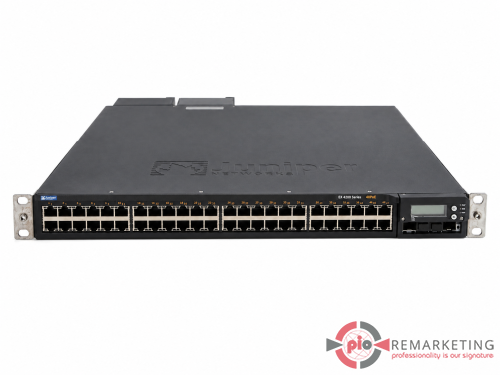 Przejdź do produktu Switch Juniper EX4200-48P 48x1Gb PoE 2x PSU AC 930W Zarządzalny Uszy