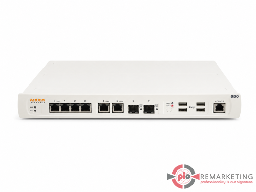 Przejdź do produktu Kontroler Aruba 650 Mobility 6x1Gb RJ45 4xPoE+ 2x1Gb SFP Zarządzalny