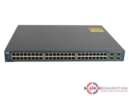 Przejdź do produktu Switch Cisco C3560-48PS-E 48x 100Mb PoE 4x 1GB SFP Zarządalny