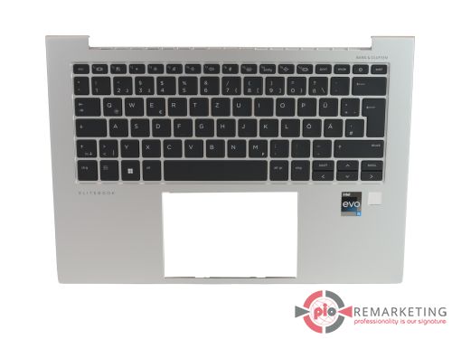 Przejdź do produktu Palmrest / Klawiatura HP N45443-041 QWERTZ DE Do EliteBook 840 G9, G10, G11