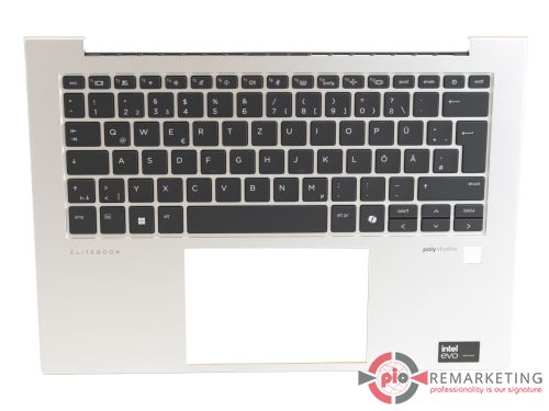 Przejdź do produktu Palmrest / Klawiatura HP N93654-041 QWERTZ DE Do EliteBook 840 G11