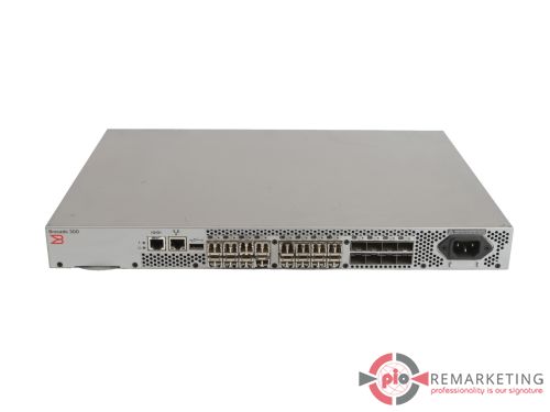 Przejdź do produktu Switch Brocade 300 0U510F 24x 8Gb SFP FC (16A) Zarządzalny