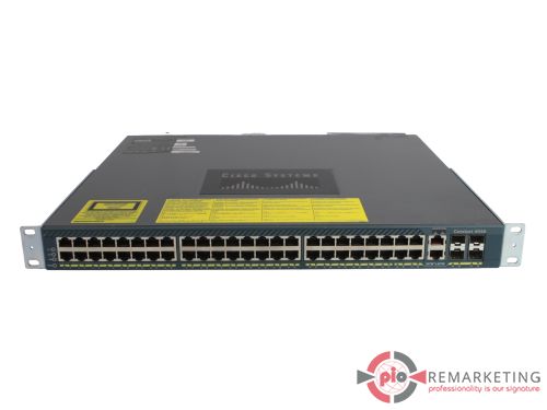 Przejdź do produktu Switch Cisco Catalyst WS-C4948-S 48x1Gb RJ45 4x1Gb SFP 2x PSU Uszy