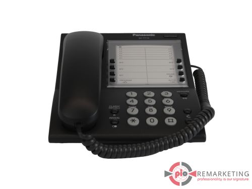 Przejdź do produktu Telefon Przewodowy Panasonic KX-T7710NE-B 5x Pamięć Czarny