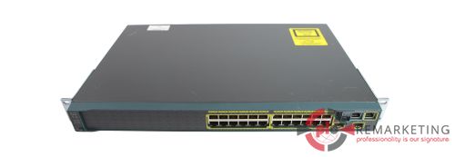 Przejdź do produktu Switch Cisco WS-C2960S-24TS-S 24x1Gb RJ45 2x1Gb SFP Zarządzalny Uszy