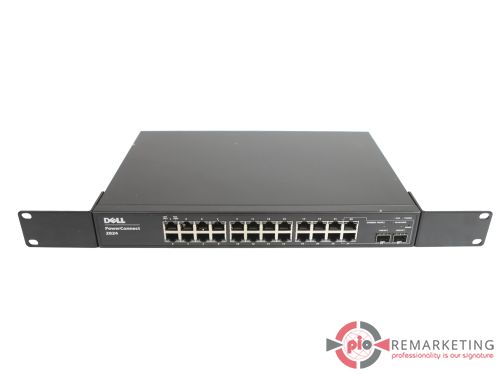Przejdź do produktu Switch Dell PowerConnect 2824 22x1Gb RJ45 2x1Gb Combo RJ45/SFP Zarządzalny