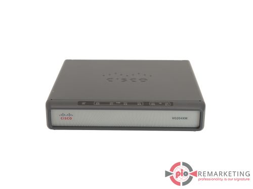 Przejdź do produktu Bramka VoIP Cisco VG204XM 4x FXS RJ11 2x100Mb RJ45 Bez PSU Zarządzalna