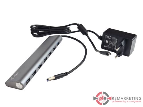 Przejdź do produktu Hub USB i-tec U3HUB778 7x USB 3.0 5Gb/s + Zasilacz