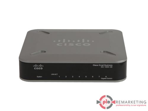 Przejdź do produktu Switch Cisco SG100D-08 SD2008T 8x1Gb RJ45 Niezarządzalny Bez Zasilacza