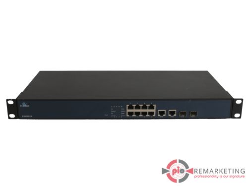 Przejdź do produktu Switch EtherWAN EX17082A 8x100Mb PoE+ 2x1Gb Combo RJ45/SFP Uszy Rack