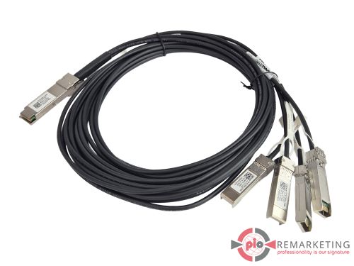 Przejdź do produktu Kabel Dell EMC DAC-QSFP-4SFP-10G-3.0M 027GG5 QSFP+ / 4× SFP+ 3m Nowy