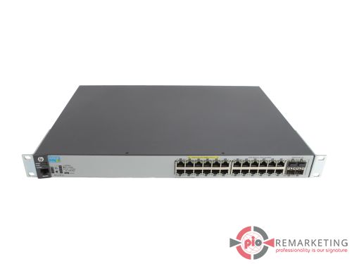 Przejdź do produktu Switch HP 2530-24G-PoE+ J9773A 24x1Gb RJ45 PoE+ 4x1Gb SFP Zarządzalny Uszy