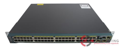 Przejdź do produktu Switch Cisco Catalyst WS-C2960S-48LPD-L 48x1Gb RJ45 PoE+ 2x10Gb SFP+ Uszy