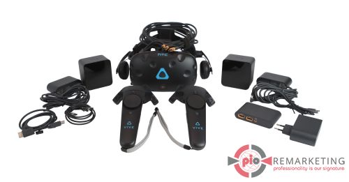 Przejdź do produktu Zestaw VR HTC VIVE 0PJT100 2 kontrolery 2 stacje 1.0 3xPSU Audio Strap