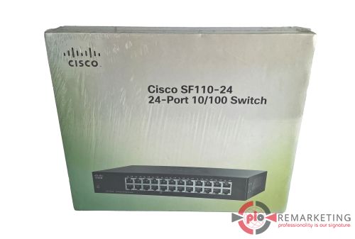Przejdź do produktu Switch Cisco SF110-24 24x100Mb RJ45 PSU Uszy Niezarządzalny Nowy