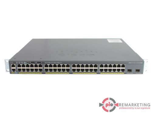 Przejdź do produktu Switch Cisco WS-C2960X-48LPD-L 48x1Gb PoE+ 2x10Gb SFP+ PSU Uszy Stack