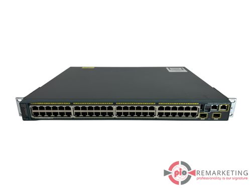 Przejdź do produktu Switch Cisco WS-C2960S-48FPD-L 48x1Gb PoE+ 2x10Gb SFP+ PSU Uszy Stack