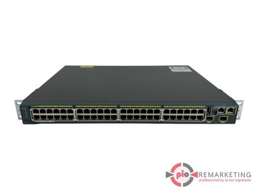 Przejdź do produktu Switch Cisco WS-C2960S-48LPD-L V02 48x1Gb PoE+ 2x10Gb SFP+ PSU Stack Uszy