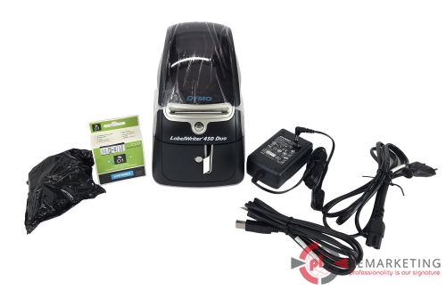 Przejdź do produktu Drukarka etykiet Dymo LabelWriter 450 Duo 1750113 300dpi USB D1 PSU Nowa