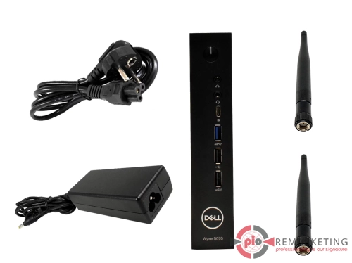 Przejdź do produktu Dell Wyse 5070 Celeron J4105 1.5GHz 4GB PC4 32GB eMMC WiFi Zasilacz