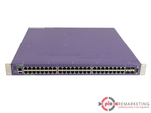 Przejdź do produktu Extreme Summit X460-48t | Switch | 48× 1 Gb/s RJ-45 | 4× SFP | 2× zasilacz | Zarządzalny | Uszy