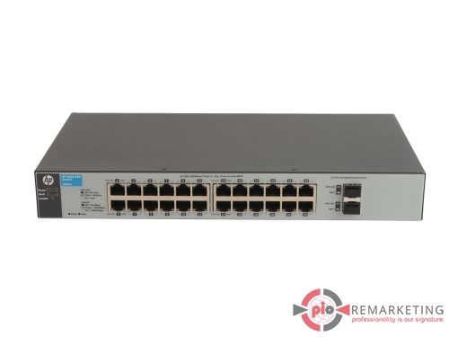 Przejdź do produktu HP 1810-24G J9803A | Switch | 24× 1 Gb/s RJ-45 | 2× 1 Gb/s SFP | Zarządzalny